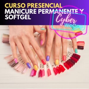 CURSO DE MANICURE 4 TÉCNICAS- Manicure Básica, Permanente, Softgel y Diseños