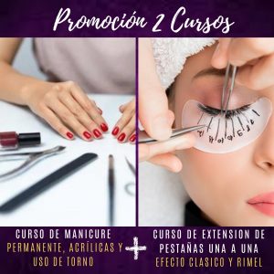 EXTENSIÓN DE PESTAÑAS Y MANICURE
